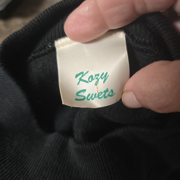 Vintage Kozy Swets Western Appliqué Sweatshirt / Sweatshirt Dress - Picture 4 of 8